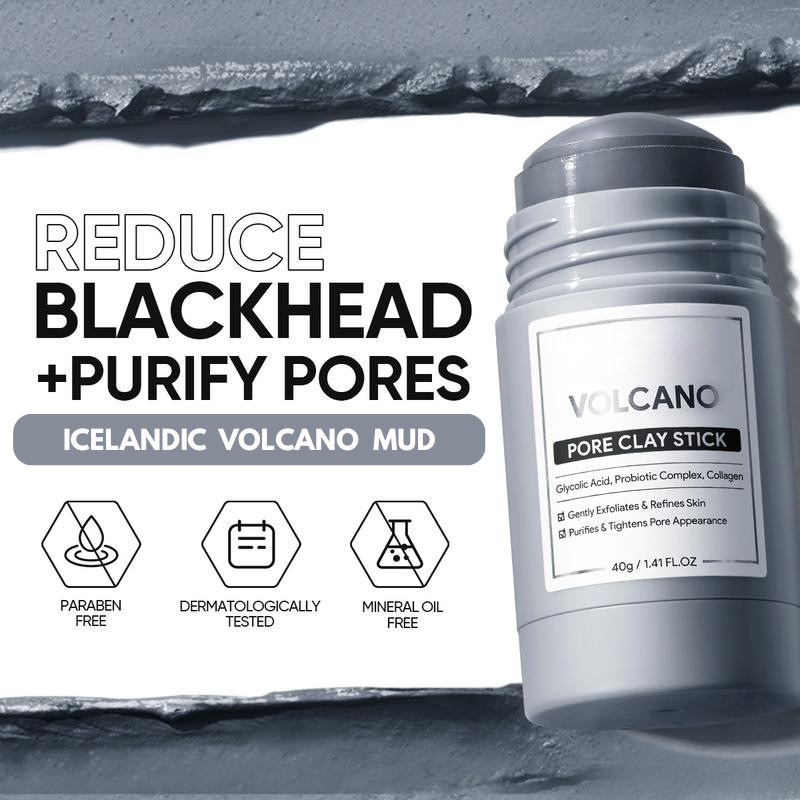 Icelandic Volcano Mud Stick Cleansing Blackhead Remover