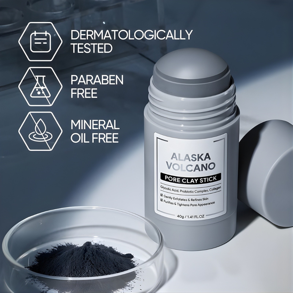 Icelandic Volcano Mud Stick Cleansing Blackhead Remover